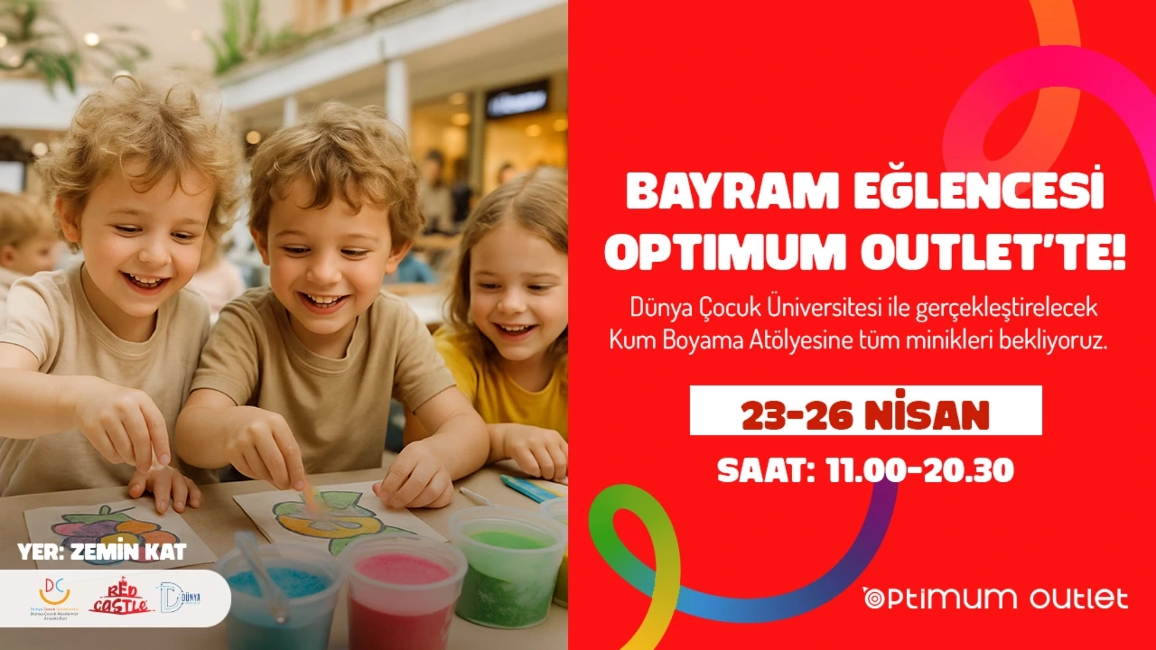 23 Nisan Kum Boyama Etkinliği