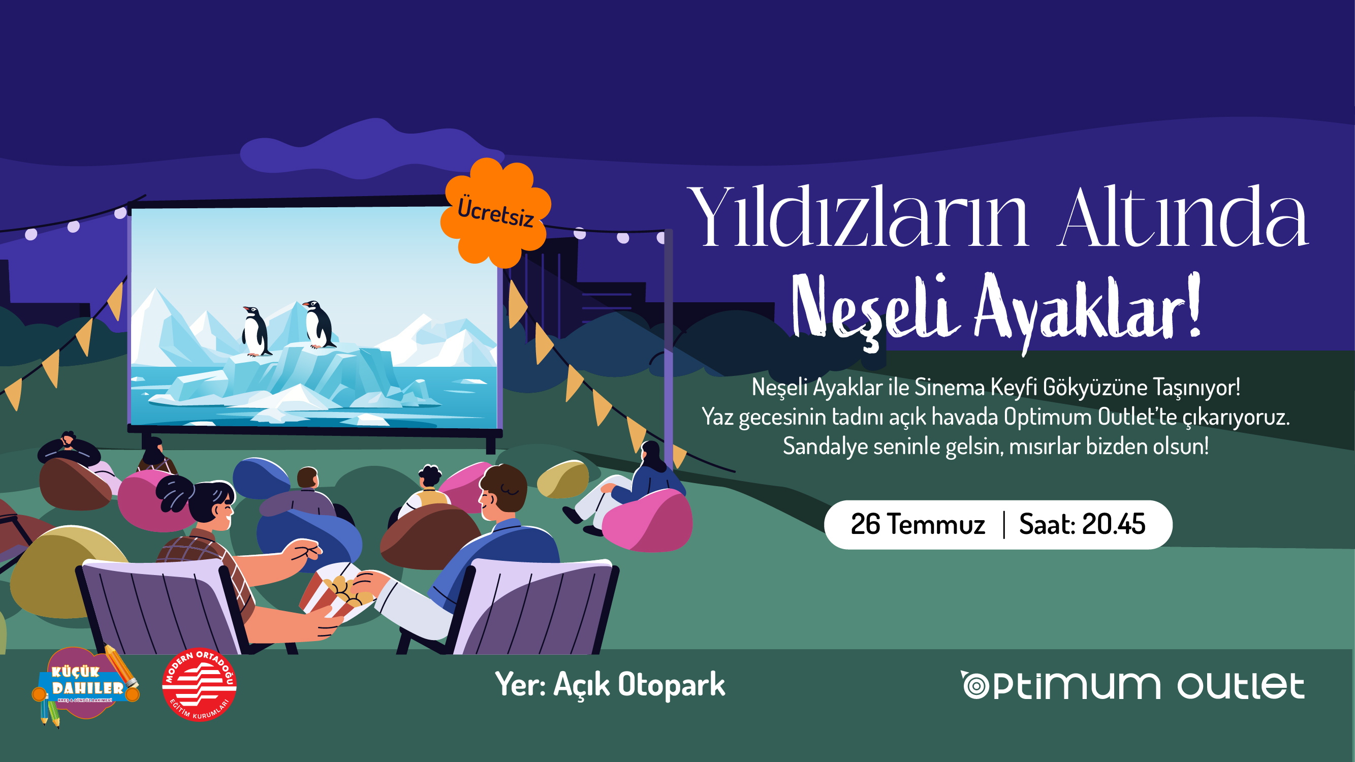 Yıldızların Altında Neşeli Ayaklar!