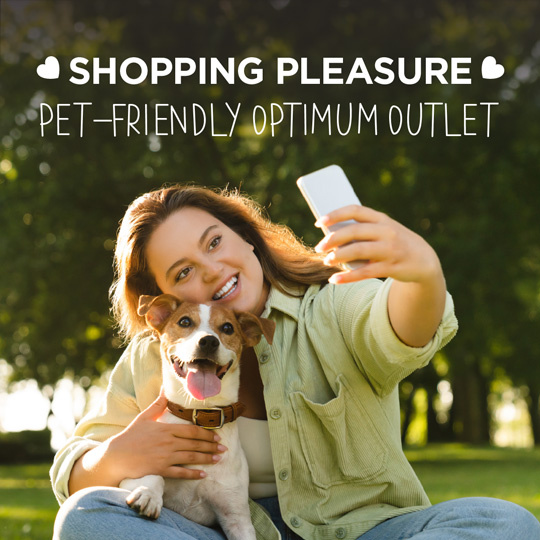 Shopping Pleasure Pet-Friendly in Optimum Outlet